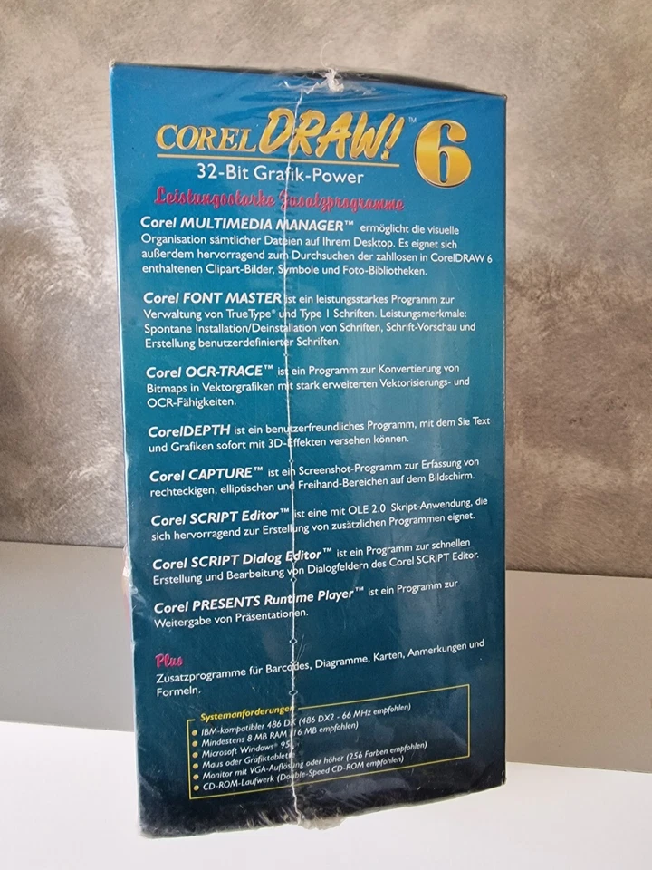 COREL DRAW 6 WINDOWS 95 PRECINTADO - Image 2 of 4