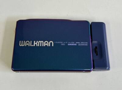 SONY WM-EX9 Walkman Portable Blue Purple Cassette Player