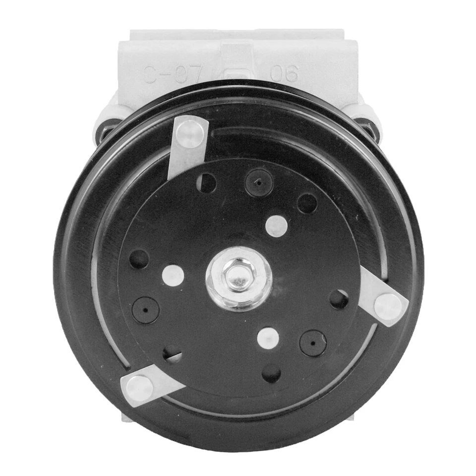 Compresor de aire acondicionado con kit de embrague para 1999-2003 F-250 F-350 Super Duty (7,3 L diésel) Foto 2 de 3