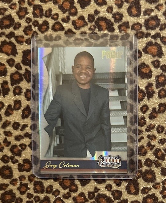 2008 Donruss Americana II Gold Proof 01/100 Gary Coleman #149 Rare