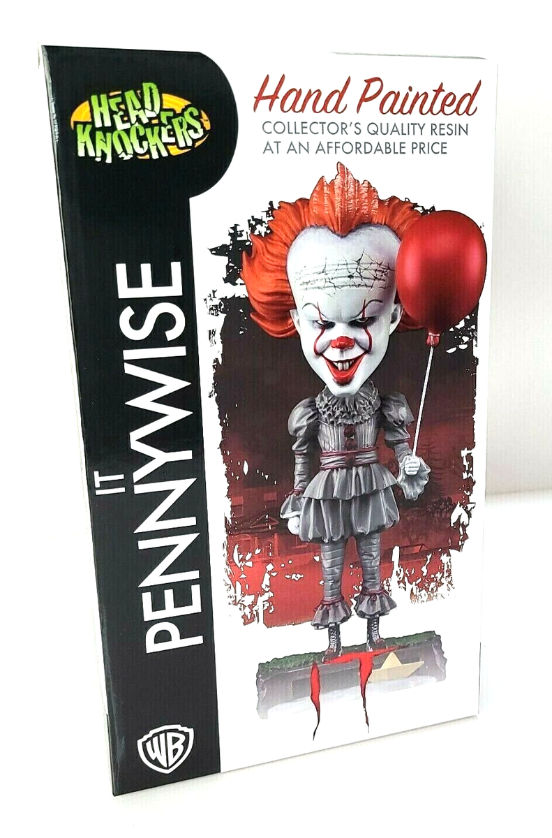 未開封 NECA IT ペニーワイズ Head Knockers IT PENNYWISE Head Knockers Hand Painted Resin Bobble Head Neca | eBay