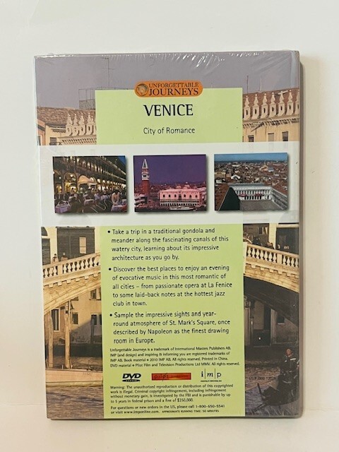 Unforgettable Journeys DVD Vacation SEALED new History Global