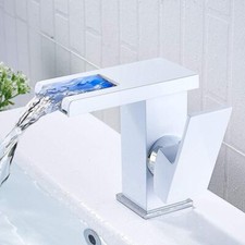 Rubinetto bagno Lavabo Cascata Miscelatore LED bagno Miscelatore Monocomando