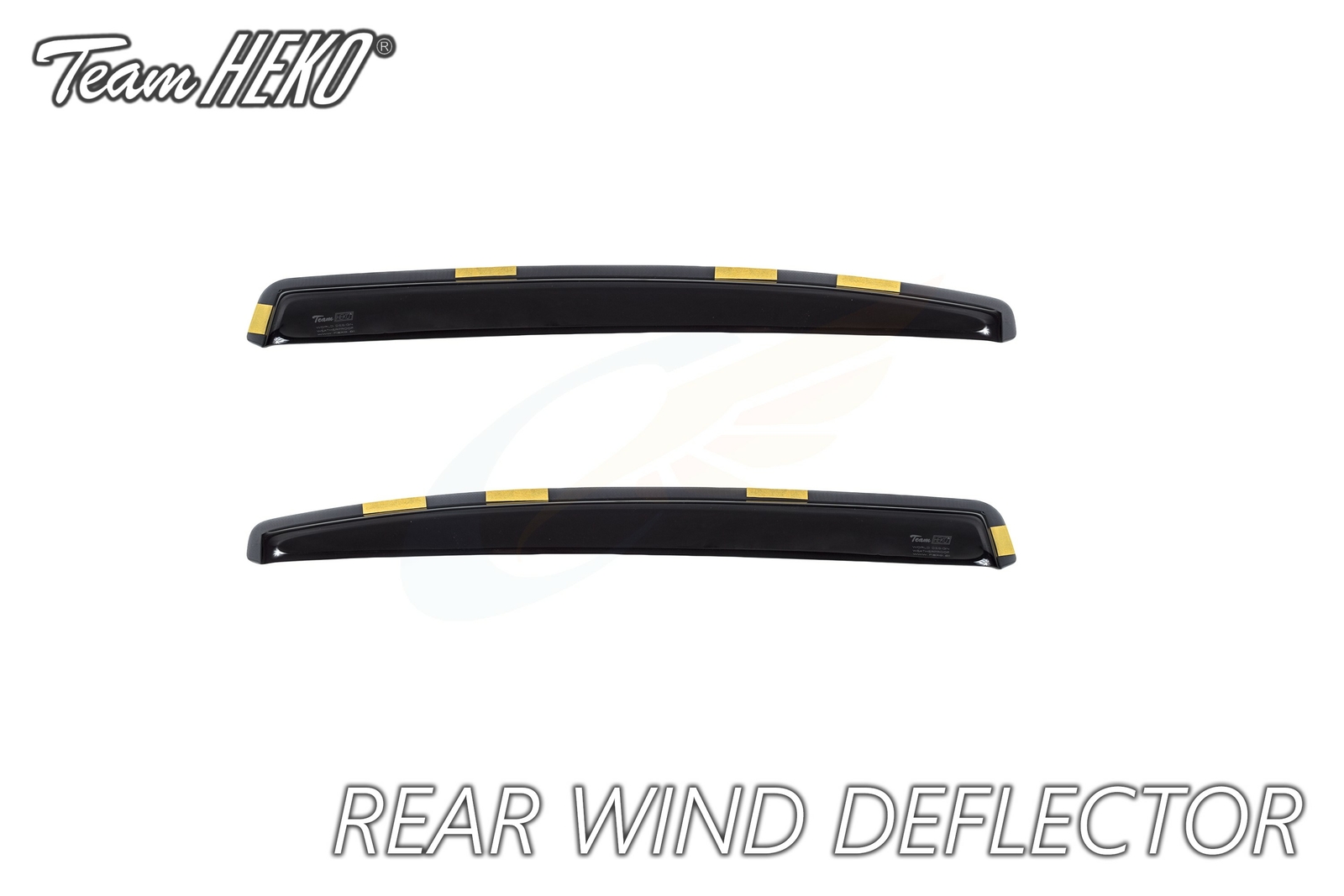 REAR Wind Deflectors HEKO RAIN GUARDS compatible with SKODA OCTAVIA mk2