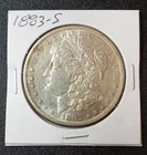 1883-S Morgan Dollar - High Grade - Lustrous - Light Toning