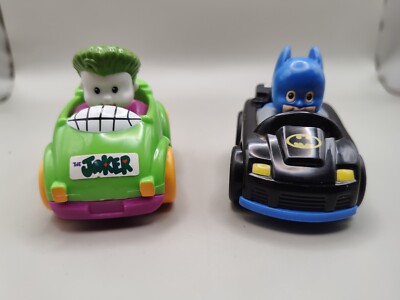 Fisher-Price Little People Wheelies Batman And Joker