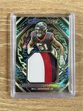 2023 Panini - Obsidian Will Anderson UNBREAKABLE 3 Color PATCH 12/25 (RC) Texans