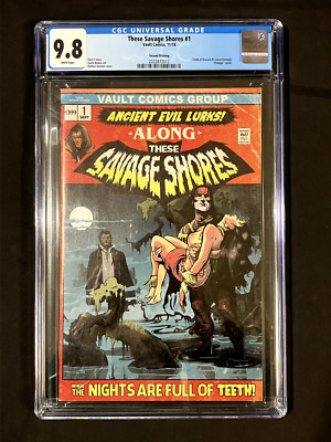 These Savage Shores #1 CGC 9.8 Vault Comics Nov 2018 2nd Printing