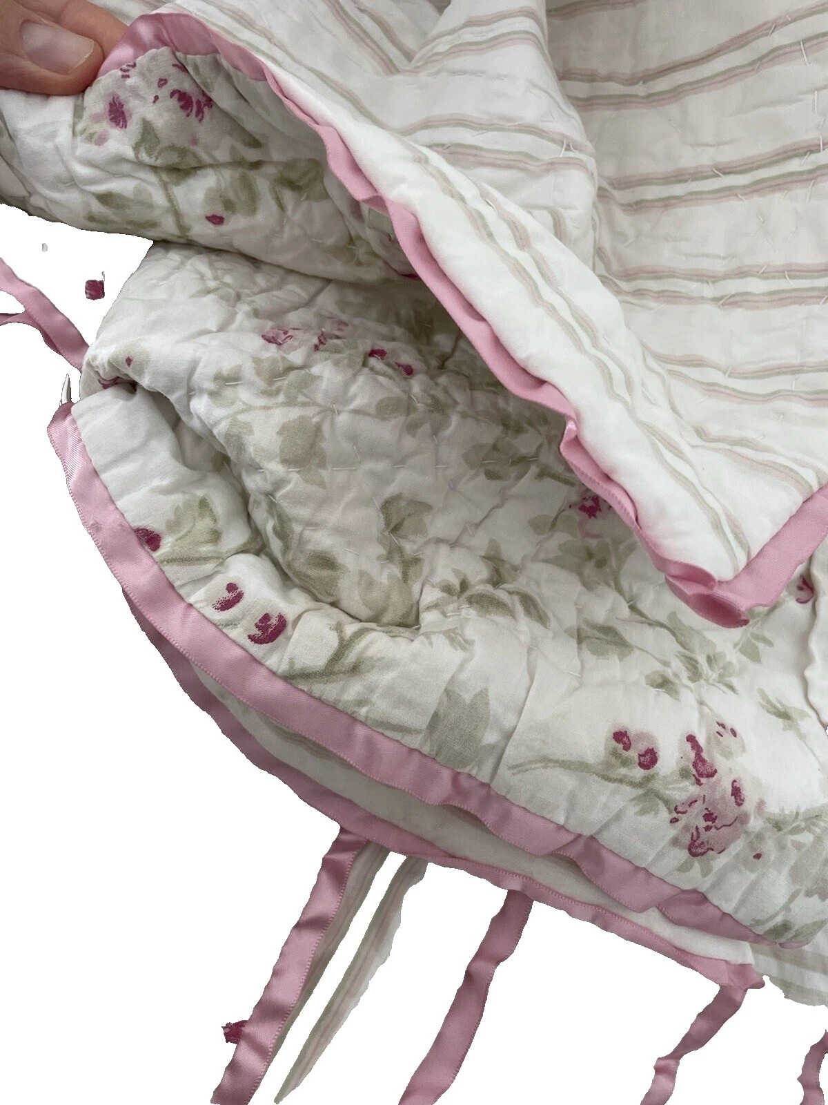 Edredones, colchas Shabby Chic Reina y cobertores para cunas
