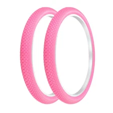 PRO+ TIRES 26 x 2.125 Pink G-5009 PAIR (2 PCS)
