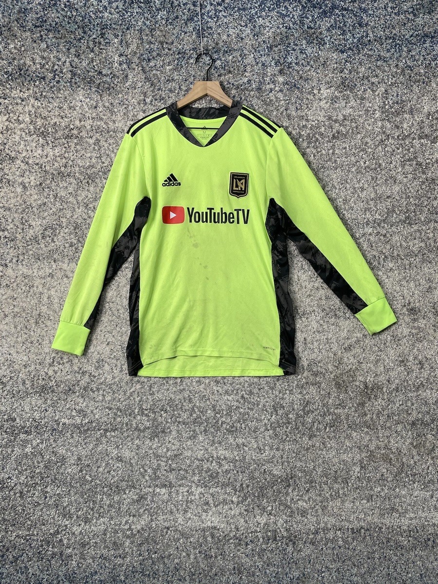 LA Football Club TV Adidas Long Sleeve Jersey Shirt Goalkeeper  Medium