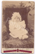 Infant Portrait. Tarkulyan Phebus Studio Photo.CDV.Constantinople.Ottoman Turkey