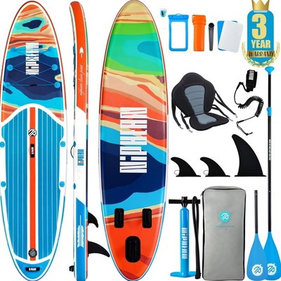 Stand up Paddle Board für Erwachsene mit Zubehör robustes SUP für alle Fähigk...