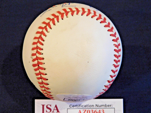 Robin Roberts (D.2010) Signed / Autographed ONL Bart Giamatti Baseball JSA COA - Picture 4 of 6