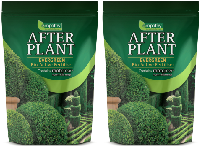 2x Empathy After Plant Evergreen BioActive Fertiliser Rootgrow Mycorrhizal Fungi