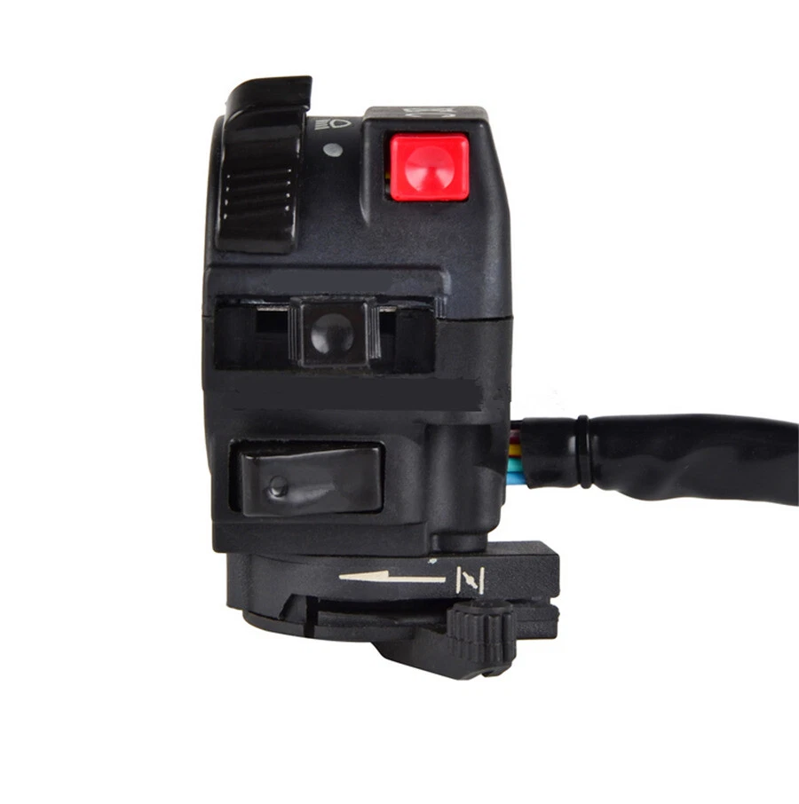 22mm 7/8"Motorcycle Handlebar Start Stop Headlight Hi/Low Throttle ON-Off Switch - Image 2 of 4