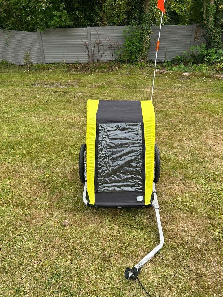 Halfords Double Bike Trailer eBay