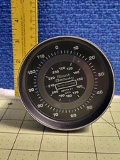 Vintage Airguide Black Beauty Sea Deep, Deepth Gauge 