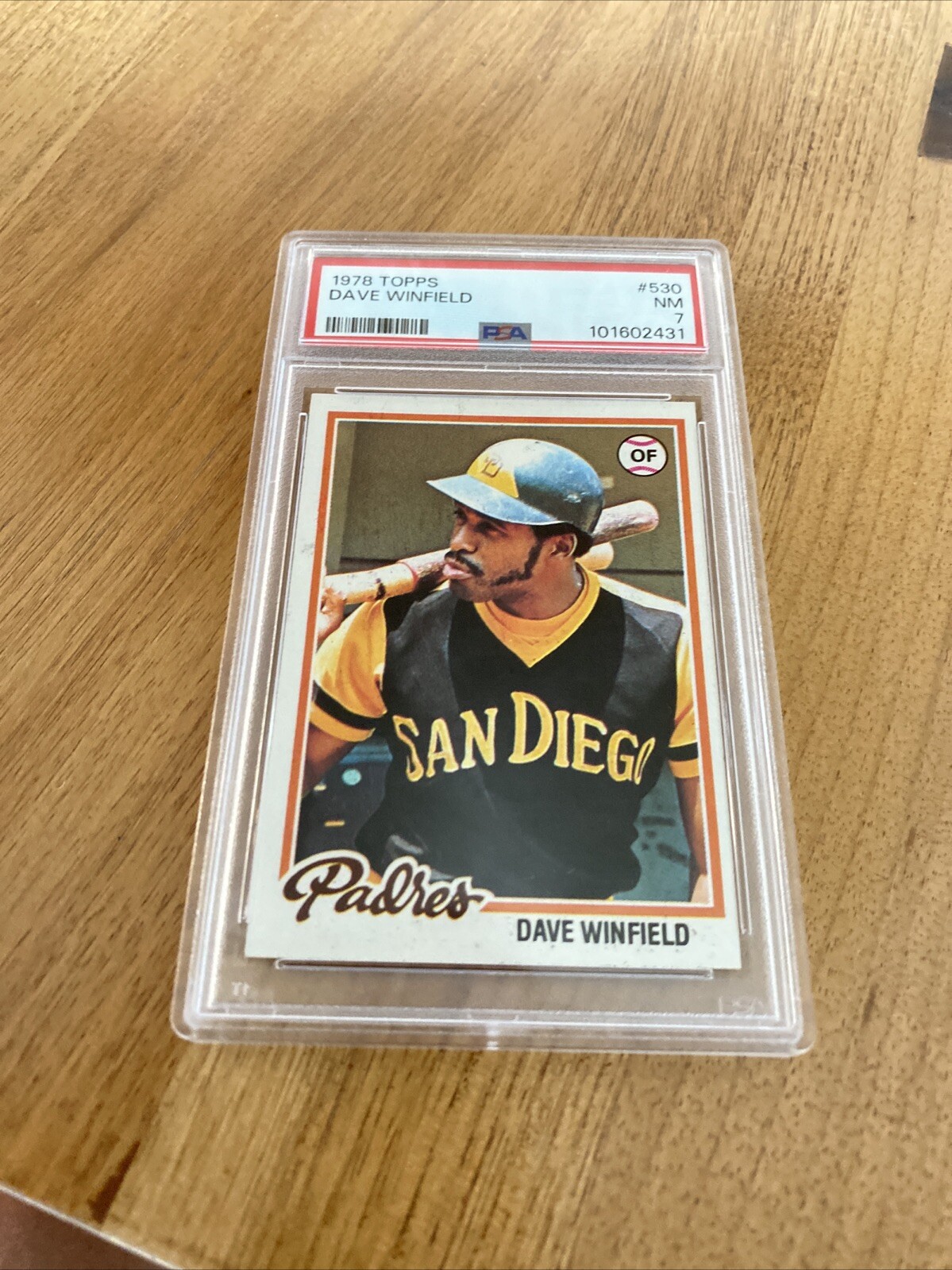 1978 Topps Dave Winfield #530  PSA 7