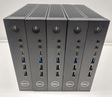 Lot of 5 -Dell Wyse 5070 Pentium Silver J5005 1.5GHz 8GB RAM, No HD, No Adapter