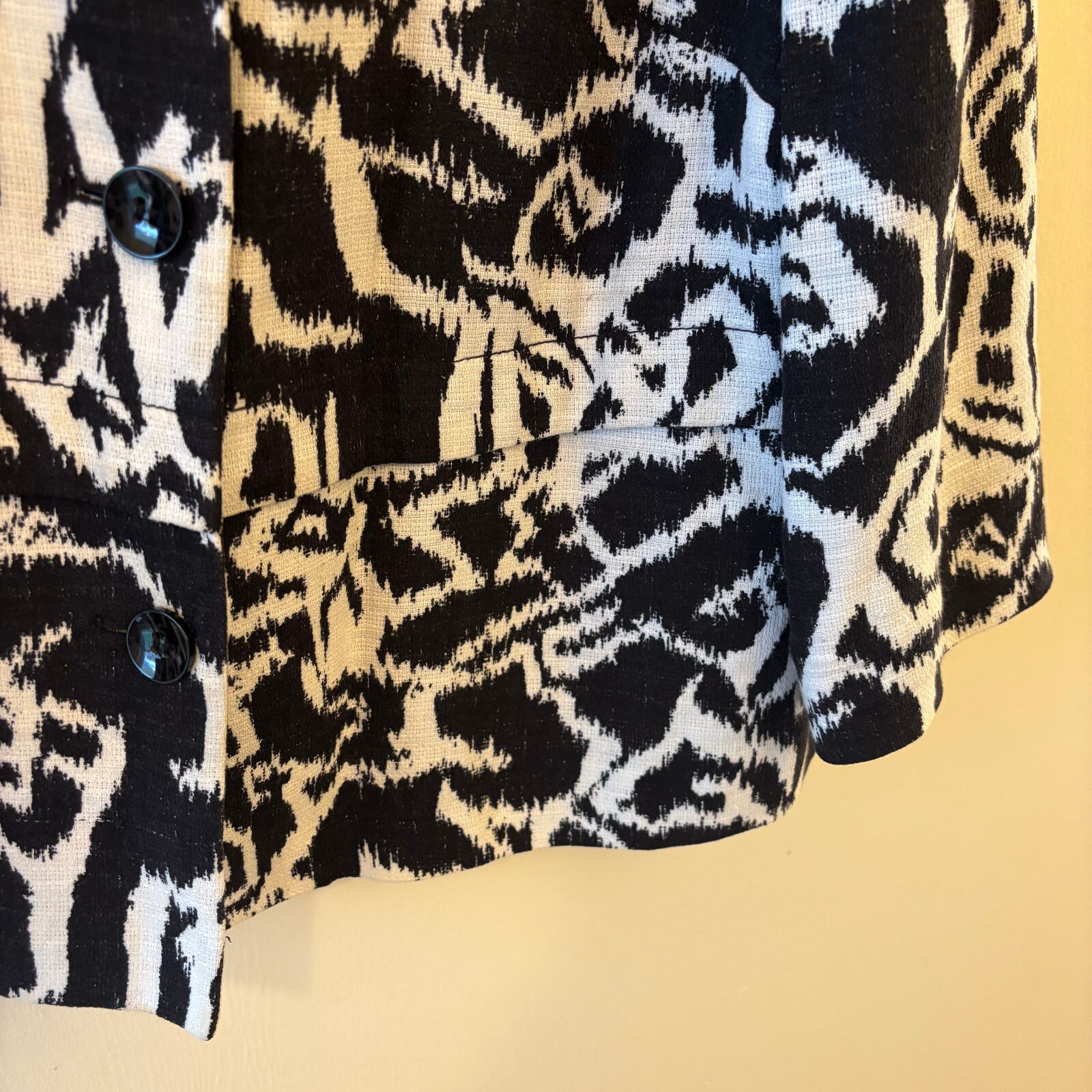 Pendleton Blazer Womens Size Large 3 Button Black… - image 8