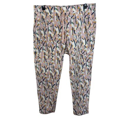 The North Face Alpine Polartec 100 Fleece Pants Women's 1X Plus Pink Moss NWT