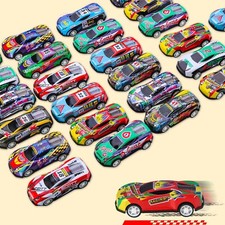 10/20 x Assorted Metal Pull Back Cars for Kids Bulk Mini Race Cars Toy Gift Set