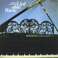 ETERNA 827536 CHOPIN MENDELSSOHN BEETHOVEN SCHUBERT .. Songs without Words .. LP