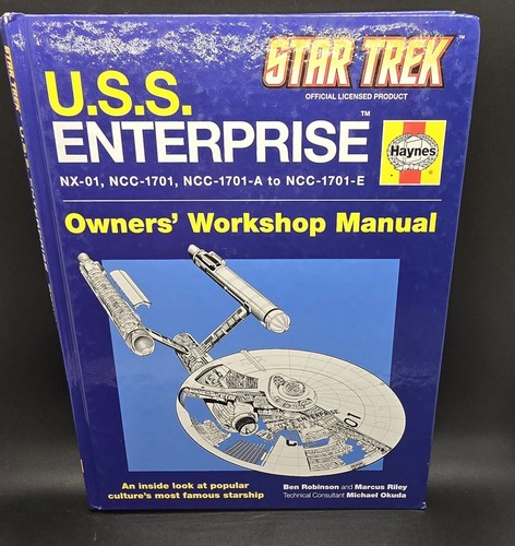 Star Trek U.S.S. Enterprise Owners' Workshop Manual Hardcover Haynes 2010 - Bild 1 von 8