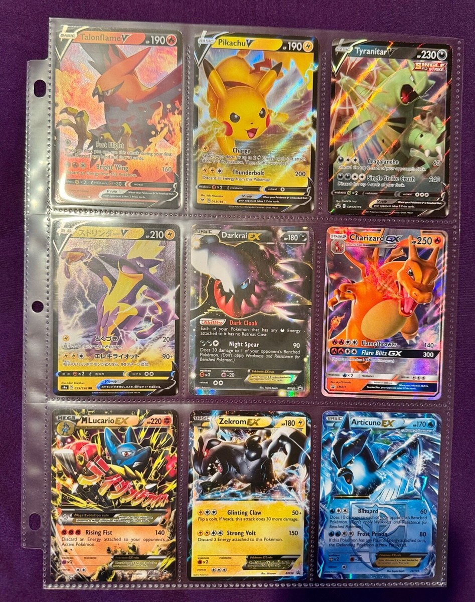 Rare Pokmon Trading Cards, Nine All Together