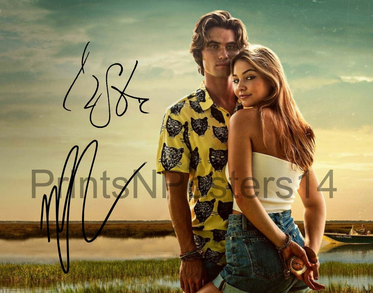 Chase Stokes Madelyn Cline Outer Banks 11x14 SIGNED REPRINT Netflix #1
