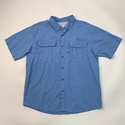Chemise De Pêche Magellan Outdoors Homme Taille XL - Bleue