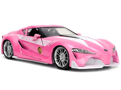TOYOTA FT-1 CONCEPT & PINK RANGER FIGURE 