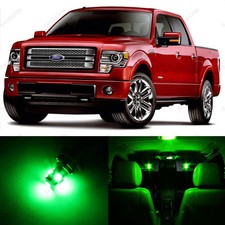 13 X Green Led Interior Light Package For 2004 - 2014 Ford F250 F150 Pry Tool 13 X Green Led Interior Light Package For 2004 - 2014 Ford F250 F150 Pry Tool