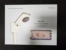 Miku Pro Smart Baby Monitor Real-Time Breathing Sleep Tracking Brand New