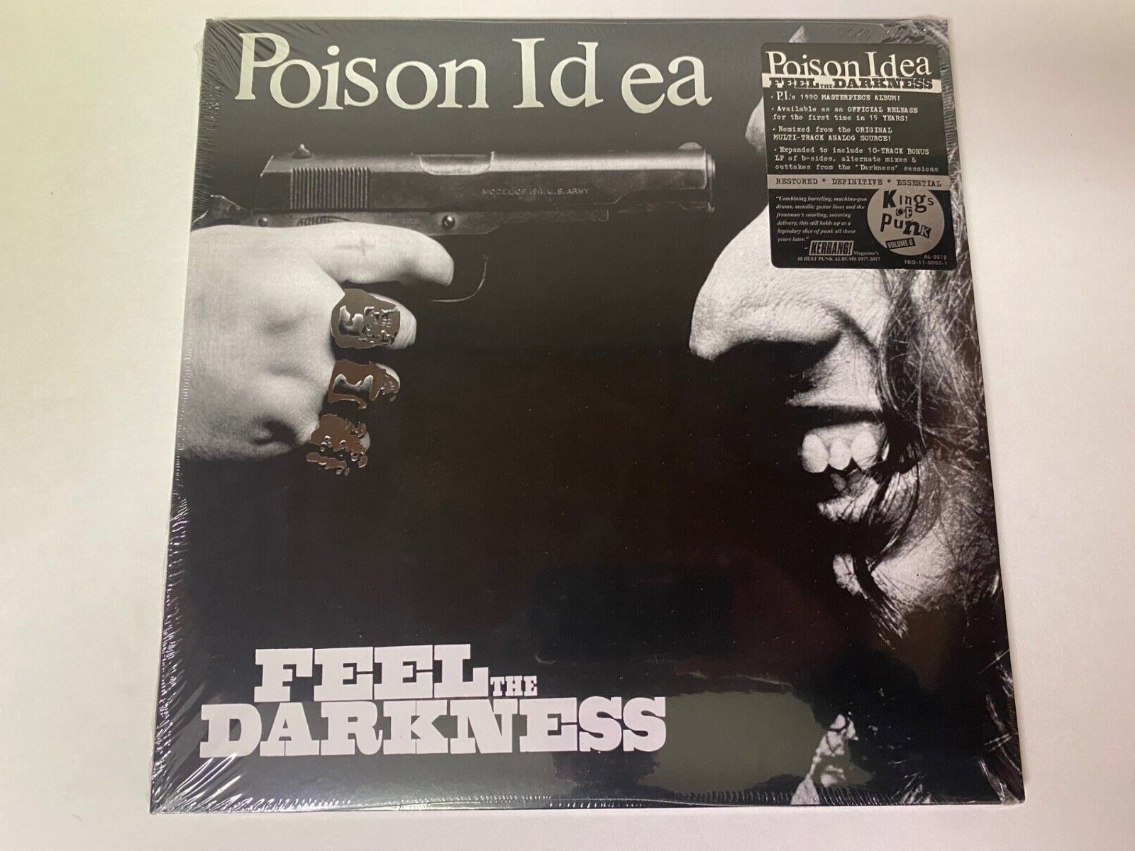 Poison Idea Feel The Darkness 2XLP Vinyl Record REMASTERED NEW SEALED