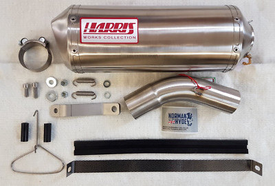 KAWASAKI Z900 / ZR900B EXHAUST HARRIS WORKS SLIP ON ROAD LEGAL 2017/19 
