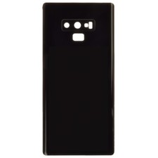 Back Glass with Camera Bracket for Samsung Galaxy Note 9 Black Aftermarket Part