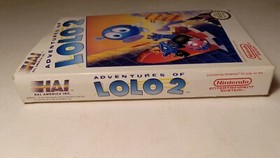 Adventures of Lolo 2 (Nintendo NES) Game In Original Box, Authentic, Tested
