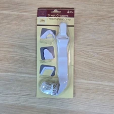 4 PC Sheet Grippers - Hold Bed Sheets in Place NEW SEALED