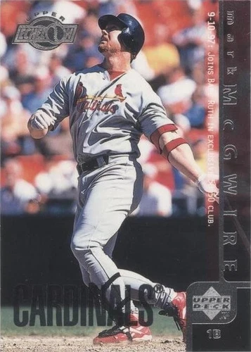 Mark McGwire 1997 Upper Echelon Card 454