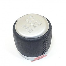 Pomello Leva Cambio 6 Marce Pelle Per Toyota Avensis MK2 T25 Facelift RAV4 MK3