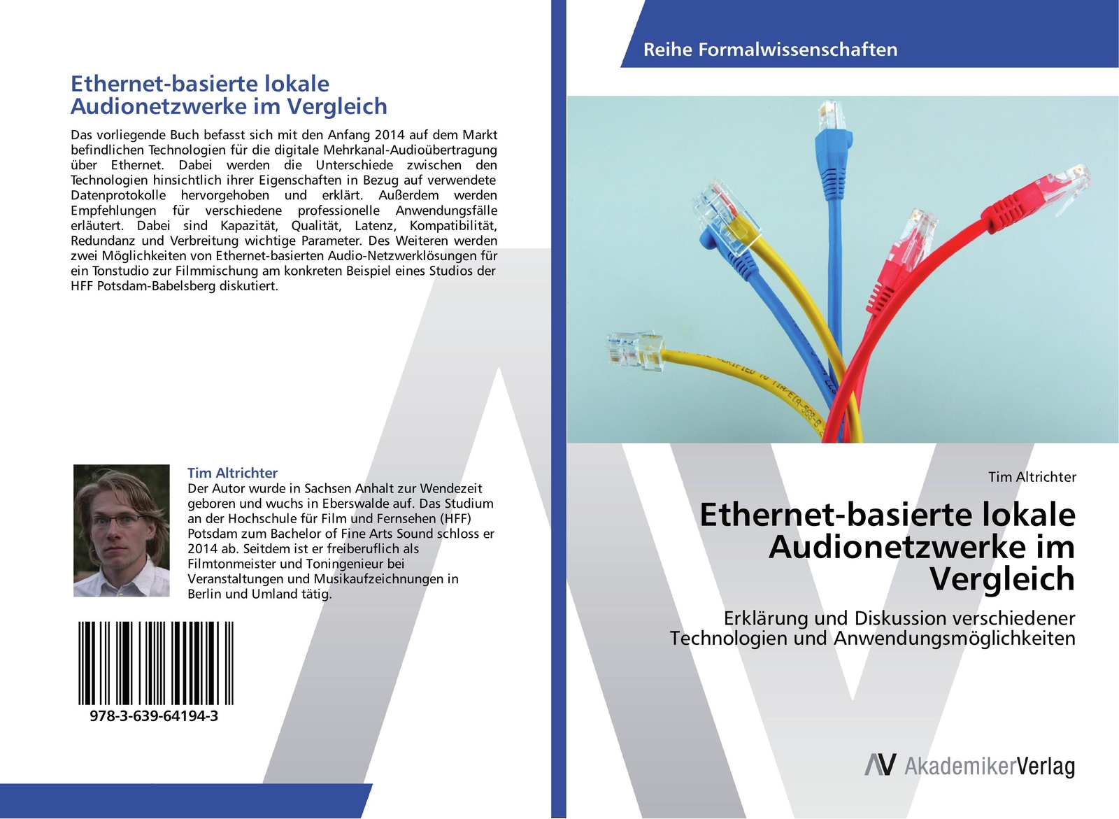 Thumbnail - Tim Altrichter | Ethernet-basierte Lokale Audionetzwerke Vergleich |