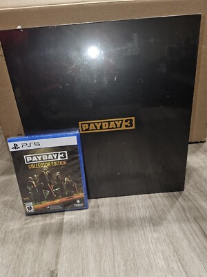 Pay Day 3 Collector's Edition - Sony PlayStation - FACTORY SEALED