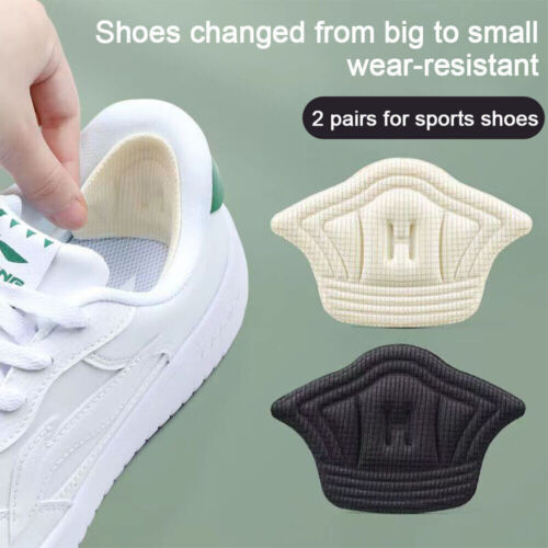 PAIR! Shoe Heel Pads Heel Insole Liners Inserts Cushion Grip Padding Foam 5/10mm - Picture 11 of 20