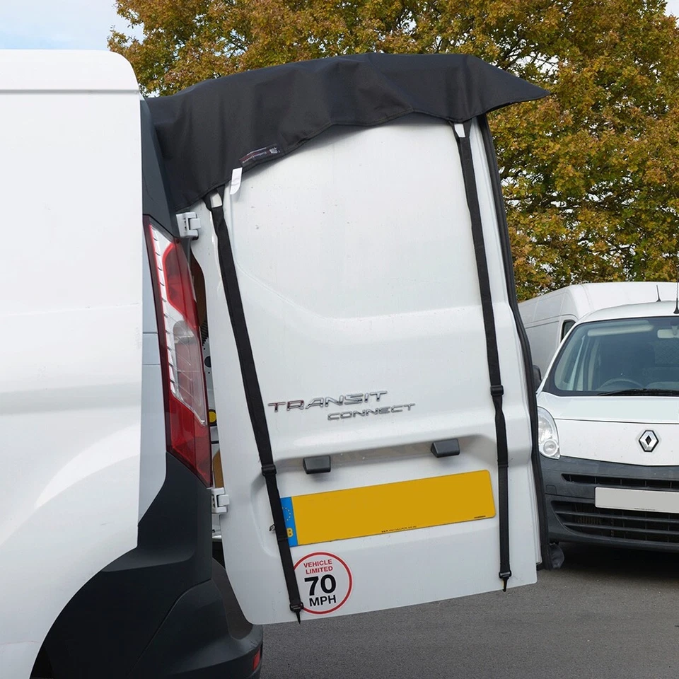 Cubierta de toldo para puerta de granero Ford Transit Connect Gen 3 personalizada 2021 en adelante BDC576 Foto 3 de 4