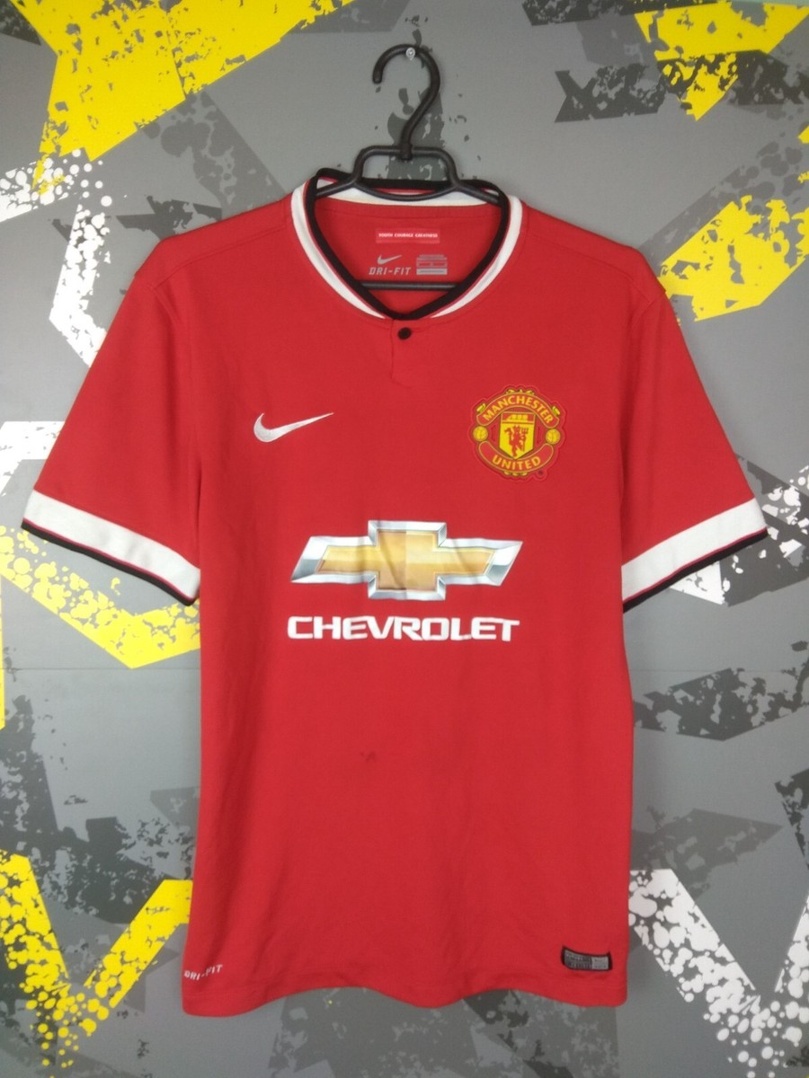 Manchester United Home football shirt 2014 - 2015 Nike Mens Size M