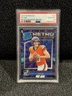 2024 Panini Donruss - Rated Rookie Retro Bo Nix #19 (RC) Denver Broncos PSA 10