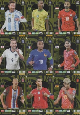 Panini Fifa World CUP 2026 Nr. 1-9 Golden Baller Messi/Ronaldo/ Yamal/Haalland