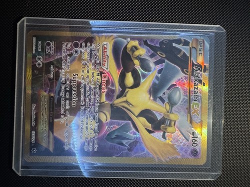 Alakazam EX Fates Collide 125/124 Full Art Holo Secret Rare Pokémon TCG Karte